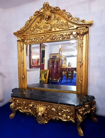 cesma za toplu vodu: Floor mirror, shape - Square, With a frame