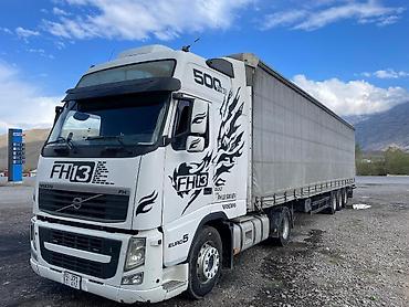 Коммерческий транспорт: Тягач, Volvo, 2013 г., Тентованный — 2