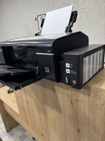 продажа принтеров бу: Epson l800 продаю срочно свой принтер, в отличном состоянии, 6