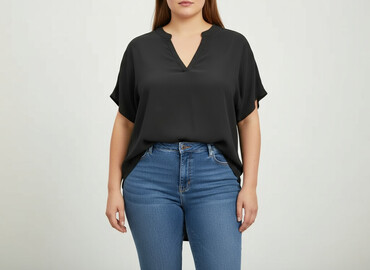 eleganckie bluzki plus size: Shein, Жіноча блуза, розмір 4XL