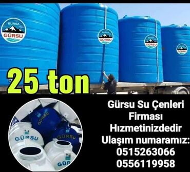 Baklar və çənlər: Bak, Plastik, Yeni, Pulsuz çatdırılma — 22
