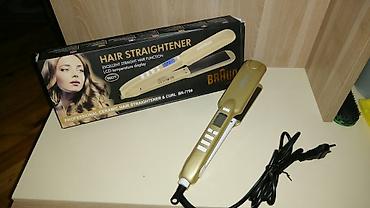 braun is 7056: Braun BR-7799 saç düzləndirici və burqı - Peşəkar keramik lövhələr — 1