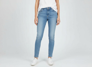 slim jeans zara: Zara, Jeansy damskie, rozmiar S