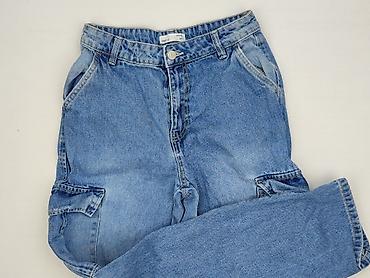 jeans bhs: Sinsay, Spodnie cargo damskie, rozmiar S — 1