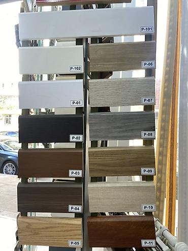 MDF plintus və dekorativ profil kolleksiyası - Material: nəmə davamlı