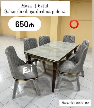 tort sifarişi: Для гостиной, Новый, 6 стульев
