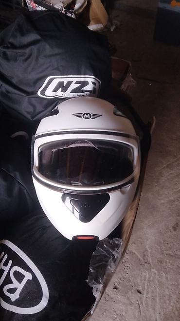 Oprema za bicikliste: Otvorena (jet) kaciga za skuter/motocikl - Brend: Sparco (plavo-bela) — 18