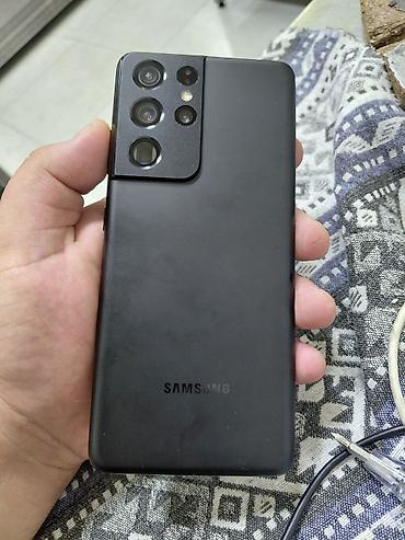 Samsung Galaxy S21 Ultra, rəng - Qara, İki sim kartlı