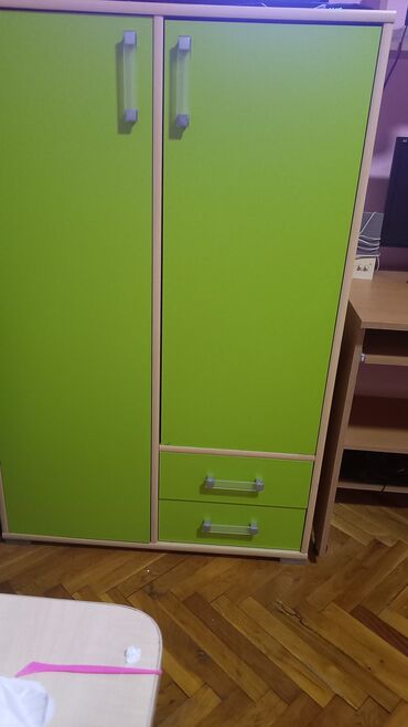 forma ideale ormari za decu: Unisex, color - Green, Used