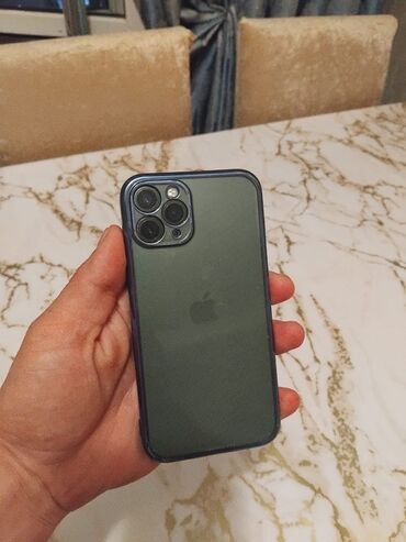 kontakt home iphone 11: IPhone 11 Pro, 64 GB, Matte Midnight Green, Face ID