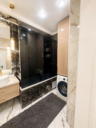 105: 3 комнаты, 136 м², Асанбай мкр Элитка, 2 этаж, Дизайнерский ремонт — 10