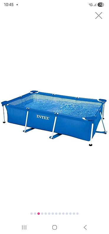 İdman və istirahət: 🔹 Orijinal INTEX Hovuzu 🔹 ✅ Orijinal INTEX məhsuludur. ✅ Qalın, 3 qat — 1