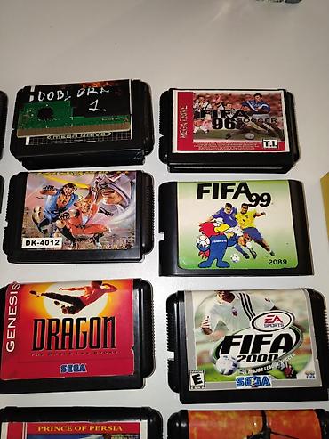 oyun alanı: Sega mega drive genesys üçün oyunlar qiymət 3 manatan 7 manata kimi — 9
