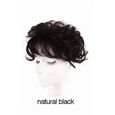 masimo dutu: Topper/punđa sa šiškama – prirodnog izgleda - Tip: sintetički hair — 1