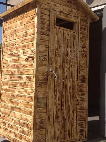 Уличный туалет: Уличный туалет из лиственницы Дачный туалет из хорошего материала в at lalafo.kg — 6 Уличный туалет: Уличный туалет из лиственницы Дачный туалет из хорошего материала в — 6