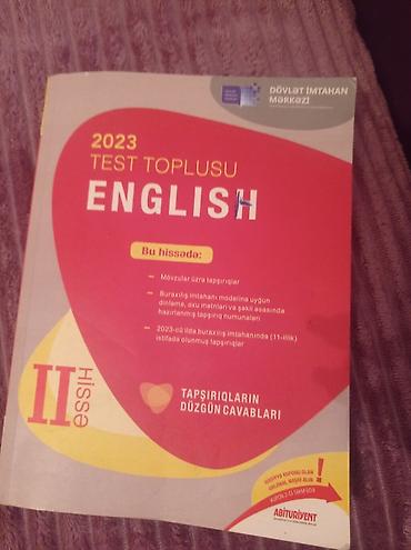 şəkli: İngilis dili Testlər 11-ci sinif, DİM, 2-ci hissə, 2023 il — 1