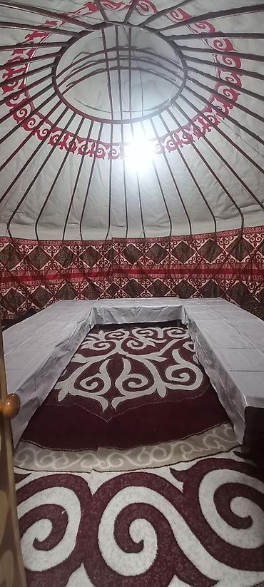 Аренда юрт: Аренда юрты, Каркас Деревянный, 85 баш, Посуда, Стол, Стулья — 7