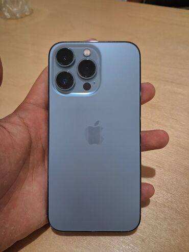 aйфон 13: IPhone 13 Pro, 128 ГБ, Sierra Blue, Кабель