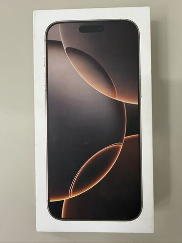 реалми нот 50: IPhone 16 Pro Max, Жаңы, 1 ТБ, Desert Titanium, Куту, 100 %