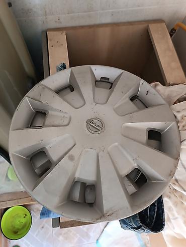 nissan diskləri: Nissan təkər qalpoku (dəmər qapağı) - Orijinal Nissan loqolu model - — 1