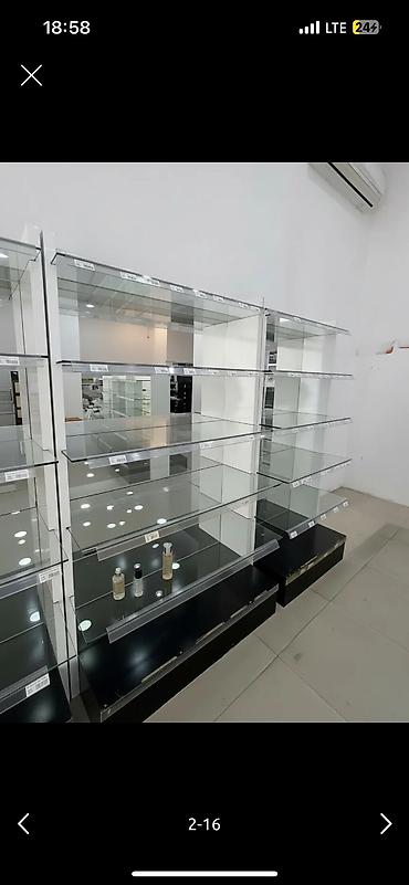 Stend vitrinləri: 195 * 195 * 120, Ağ, İşlənmiş, Ünvandan götürmə, Ödənişli çatdırılma — 4