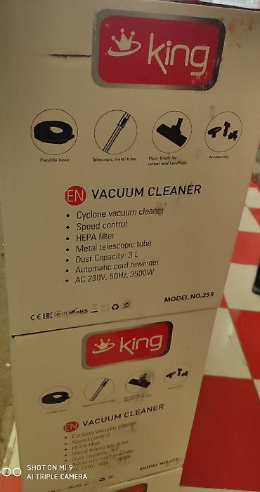 Məişət texnikası: Tozsoran King Yeni model ! Guc 3500 watt Zibil tutumu 3 litr Kabelin — 3
