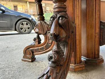 Stilski trpezarijski stolovi: Stari antikvarni stilski trpezarijski sto - 19. vek - ZMAJEVI — 5
