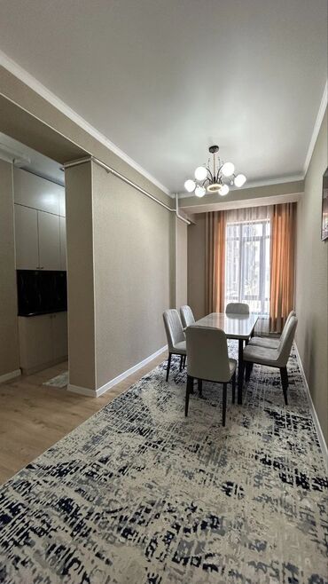 квартиры в рассрочку в бишкеке: 3 комнаты, 95 м², Элитка, 3 этаж, Дизайнерский ремонт