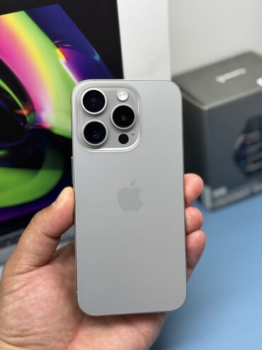 Apple iPhone: IPhone 16 Pro, Б/у, 256 ГБ, Desert Titanium, Наушники, Зарядное устройство, Защитное стекло, В рассрочку, 100 % — 28