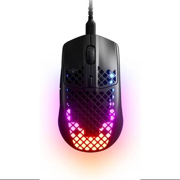 Компьютерные мышки: AEROX 3 Black Сверхлегкий корпус весом 57 грамм для быстрого игрового