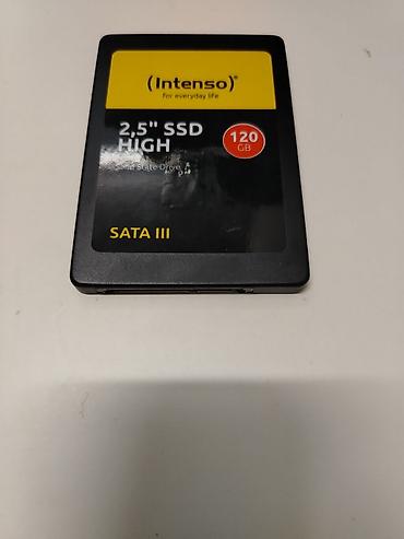 Intenso 2.5" SSD HIGH – 120 GB - Tip: SSD (Solid State Drive) - Form
