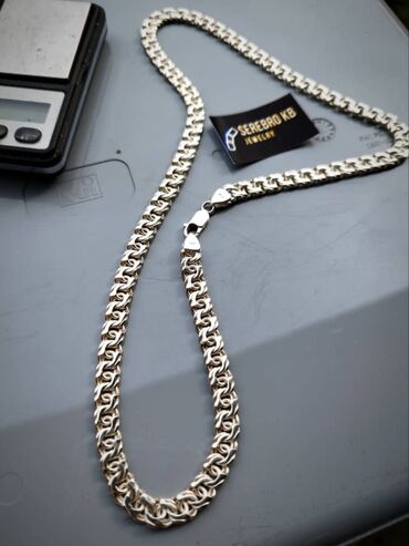 серебро ручной работы: Серебряная цепочка "Арабка" Вес 35 грамм Длина 55 см
