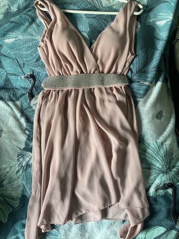 vezivanje mašne na haljini: One size, bоја - Roze, Večernji, maturski, Na bretele