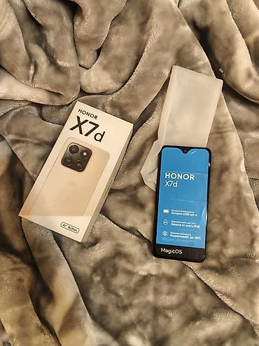 honor 70 pro plus: Honor X7d, 256 GB, rəng - Qara — 1