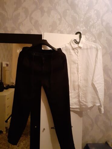 Мужская одежда: Костюм Massimo Dutti, XL (EU 42), цвет - Черный