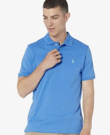 polo twister: Polo köynək, U.S. Polo Assn, M (EU 38), rəng - Göy