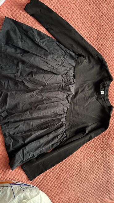 кофта блузка: Костюм S (EU 36), цвет - Черный