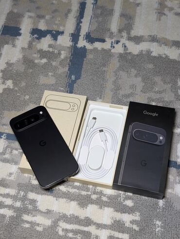 поко ф7 про: Google Pixel 9 Pro XL, Колдонулган, 256 ГБ, түсү - Кара, 2 SIM