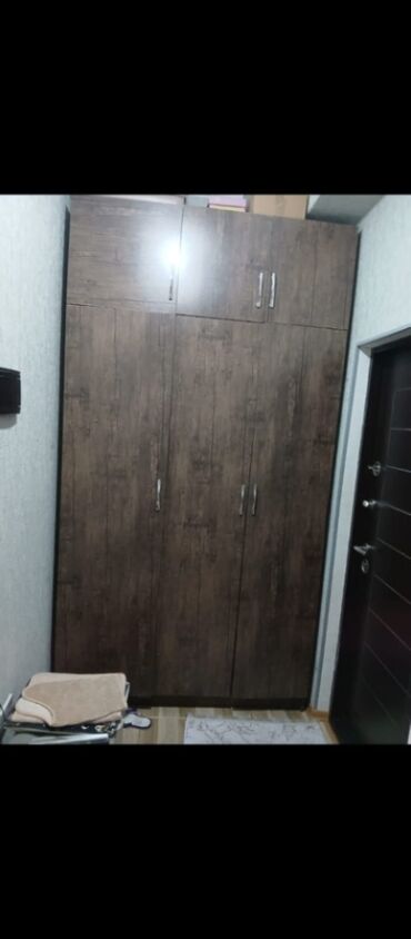 шкаф для балкона: İşlənmiş, Açılan, 3 qapılı Düz dolab, Dəhliz dolabı