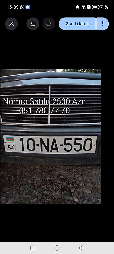adamex galactic universal arabalar: Avtonömrə satılır: 10-NA-550 - Ölkə: Azərbaycan (AZ) - Seriya: 10-NA — 1