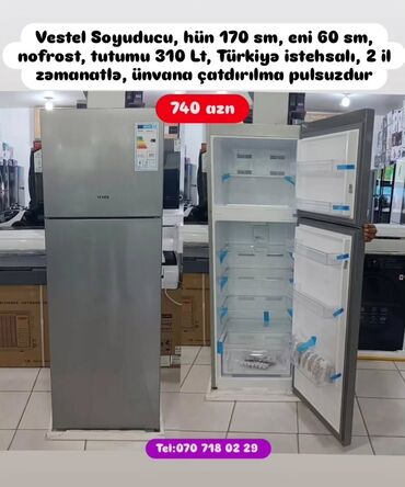 Soyuducular: Soyuducular anbardan satiş.WhatsaApp-a yazin.Modellərin qimətlərini — 24