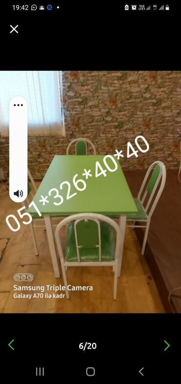 Masa və oturacaq dəstləri: Masa ve oturacaq destleri stullar Stol stul masa ve oturacaq destleri -da lalafo.az — 13 Masa və oturacaq dəstləri: Masa ve oturacaq destleri stullar Stol stul masa ve oturacaq destleri — 13