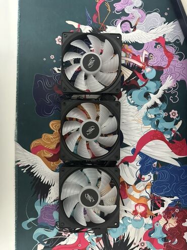 охладитель для ноутбука: Система охлаждения, Новый, DeepCool, Вентилятор, Для корпуса и блока питания, Для ПК