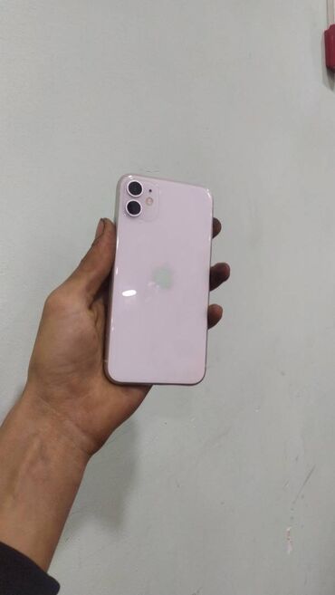 iphone 10 ikinci el: IPhone 11, 128 GB, Ağ, Barmaq izi, Face ID