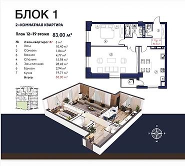 house: Строится, Элитка, 3 комнаты, 117 м² — 5