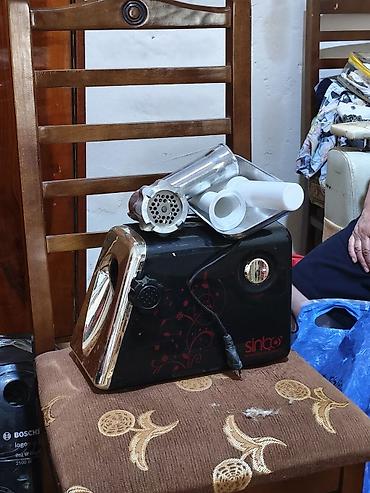 sire ceken: Sindomarka elektrik ətçəkən maşın - Brend: Sindo - Gövdə: qara — 1
