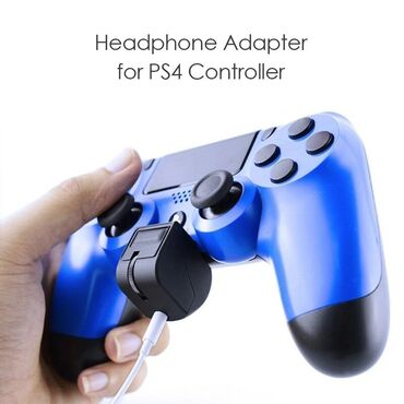 PS4 (Sony PlayStation 4): Адаптер для наушников и аудио, регулировка громкости геймпада