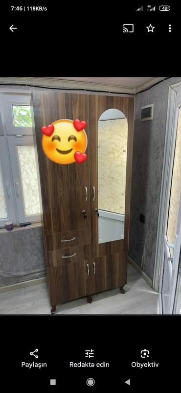 Dolablar: Yeni, Açılan, 2 qapılı Düz dolab, Dolab-asılqan, Azərbaycan — 7