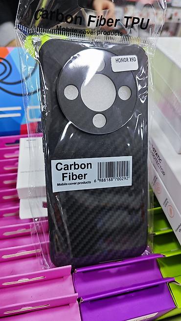 fiber: Honor x9 d arxalıq kaburo Məhsul: Karbon Fiber TPU telefon qabı - — 1