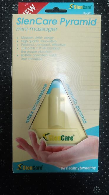 SlenCare Pyramid — мини-массажер точечного воздействия Особенности: -